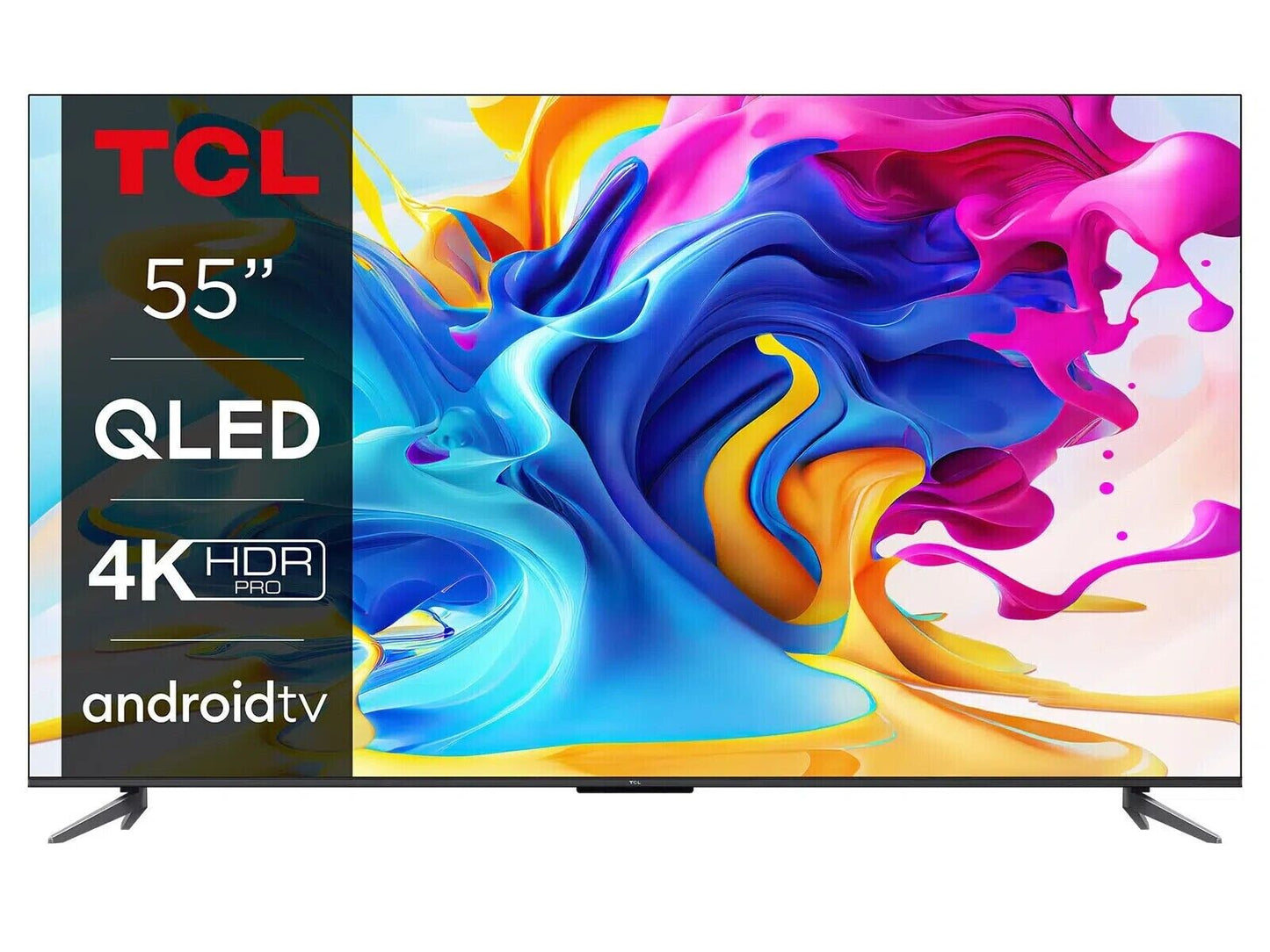 TCL 55 Inch 55C645K Smart 4K Ultra HD QLED TV NO STAND UK Delivery Furdeco UNS