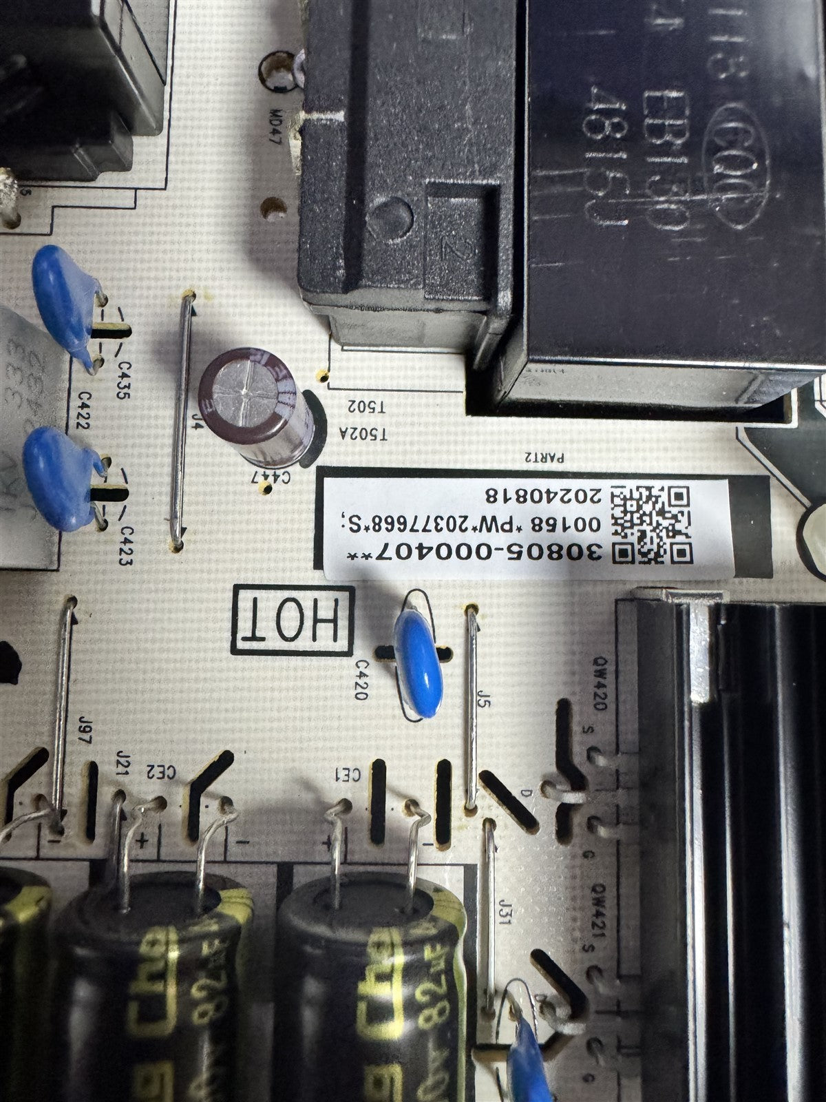 P40SWLPWB1ZG POWER BOARD FOR TCL 75C745K - View 3