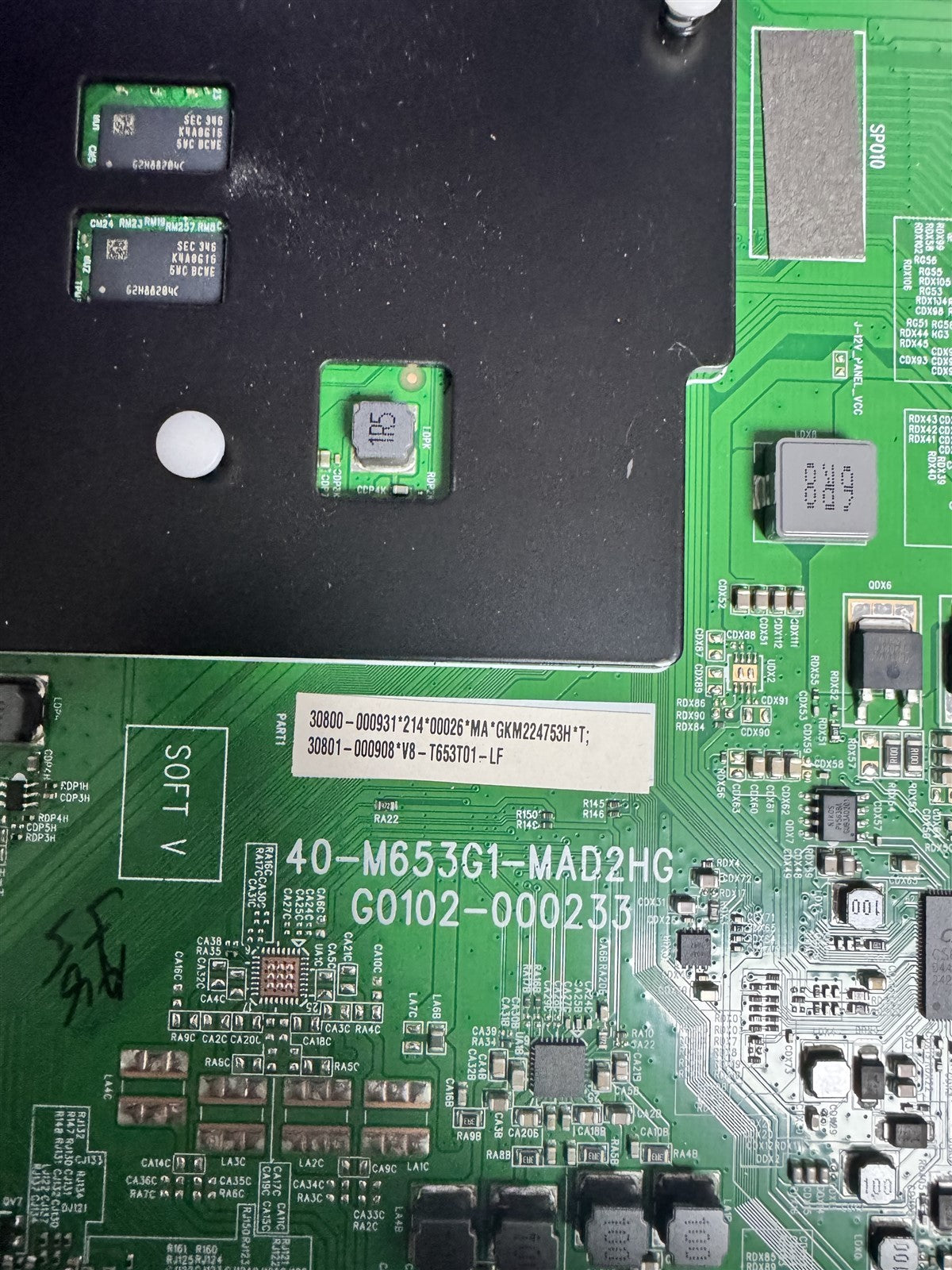 M653G1MAD2HG MAIN BOARD FOR TCL 75C745K - View 2