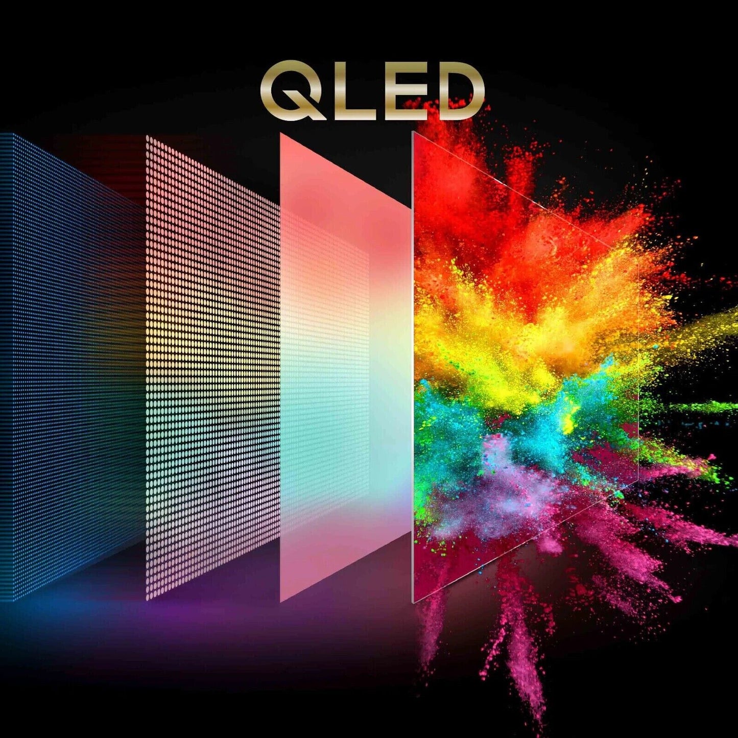 TCL 55 Inch 55C645K Smart 4K Ultra HD QLED TV NO STAND UK Delivery Furdeco UNS