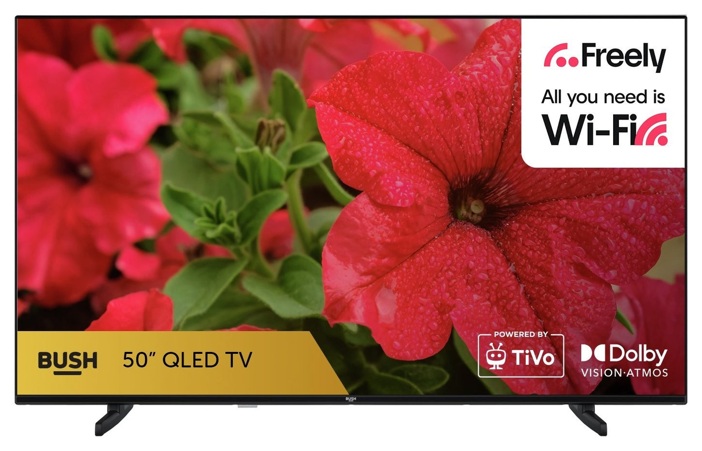 Bush 50QT24SB QLED 4K UHD Smart TV UK Delivery GRADE A
