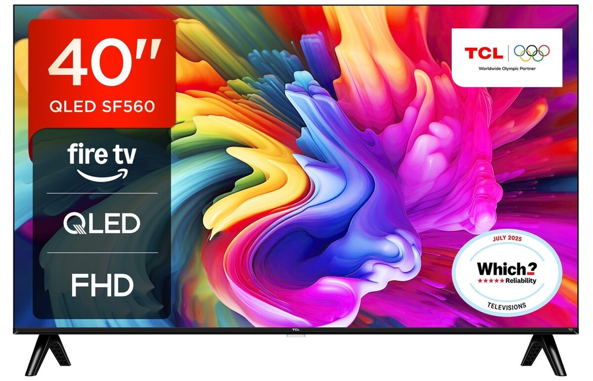 TCL 40 Inch 40SF560 QLED FHD FireTV OS 7.6 UK Delivery GRADE A
