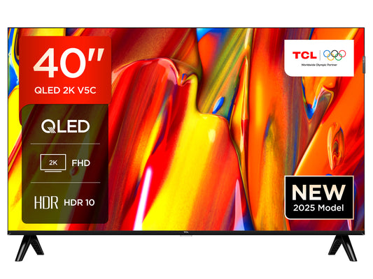 TCL 40 Inch 40V5C-UKX7 QLED FHD TV UK Delivery GRADE A