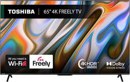 Toshiba 65 Inch 65UV2F53DB LCD 4K UHD VIDAA TV UK Delivery GRADE C-1