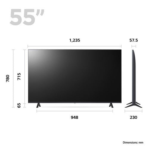 LG 55 Inch 55UR78006LK LED 4K UHD webOS TV UK Delivery No Stand GRADE A