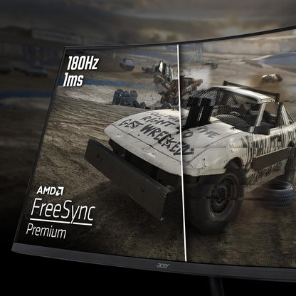 Acer 32 Inch ED320QRS3 LCD FHD Monitor UK Delivery No Stand GRADE ANS