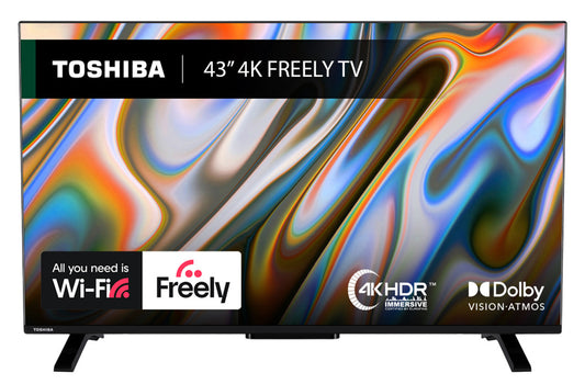 Toshiba 43 Inch 43UV2F53DBU VA 4K UHD VIDAA TV UK Delivery GRADE A