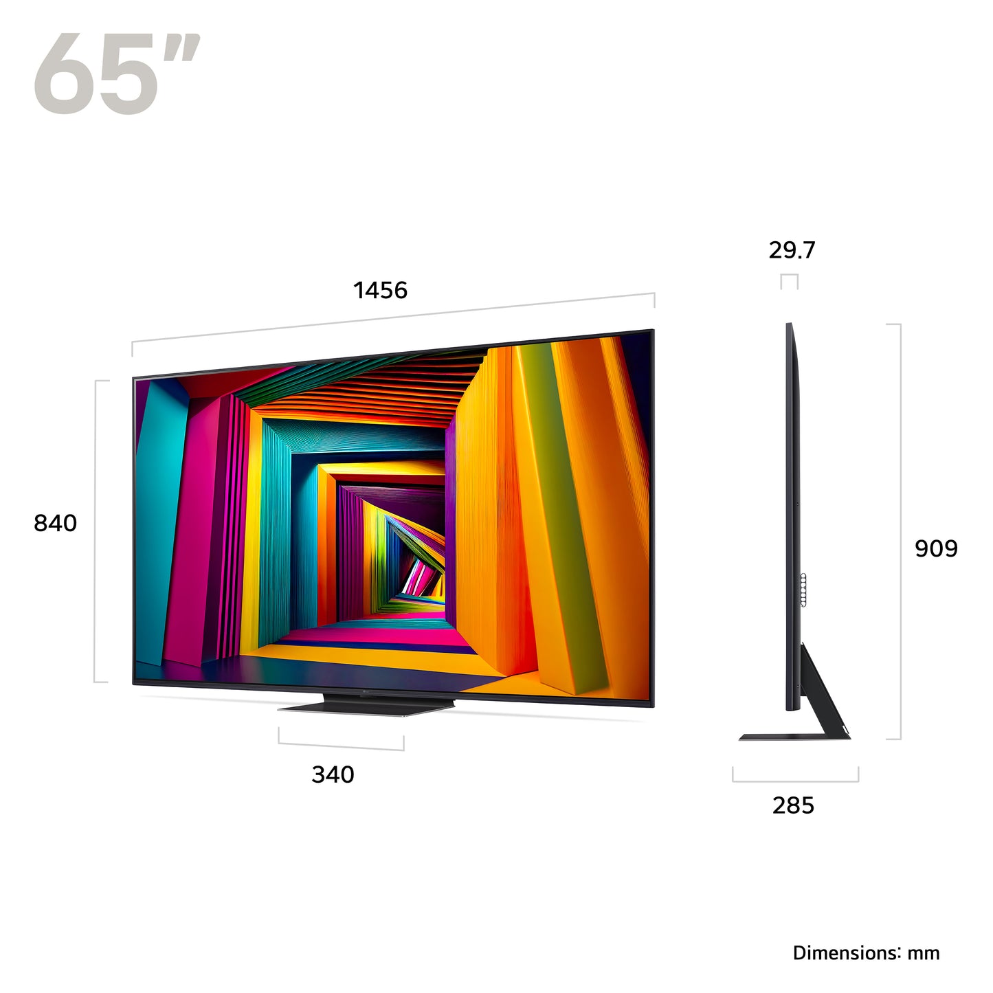 LG 65 Inch 65UT91006LA LED 4K UHD TV UK Delivery No Stand GRADE A