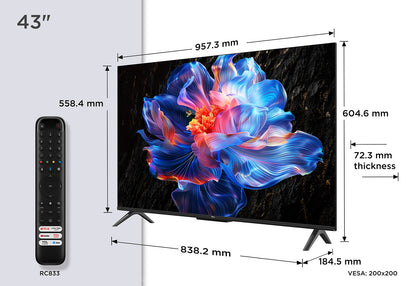 TCL 43 Inch 43V6C LED 4K UHD TV UK Delivery GRADE A