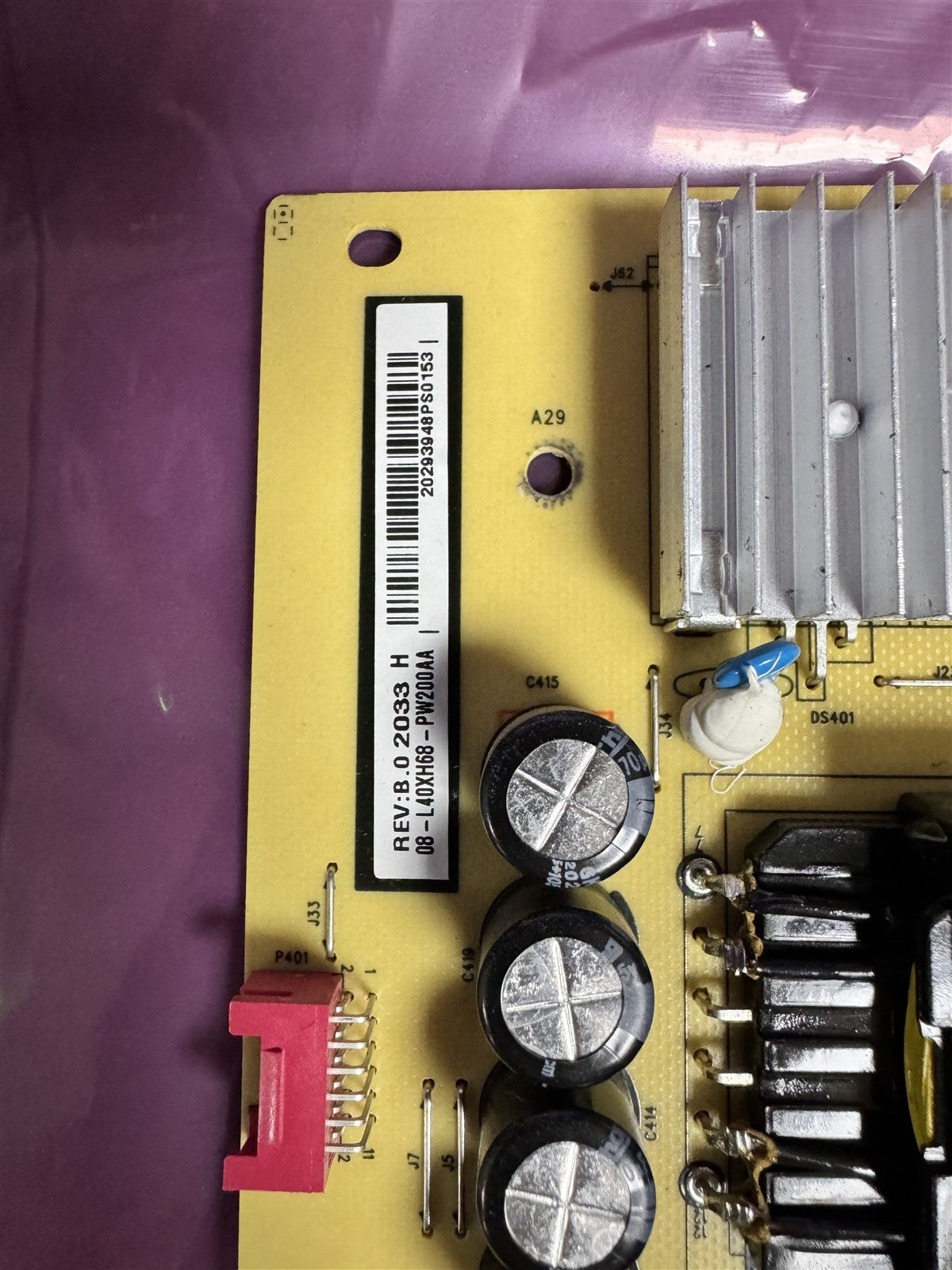 LG L40XW4PWB1CG MAIN BOARD FOR TCL 75C815K - View 3