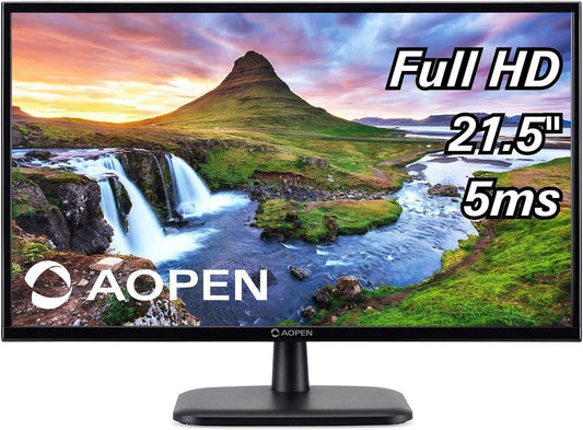 22 inch Triple Monitors and Desk bracket Acer AOPEN 22CV1QH3BI FHD Monitor TMA