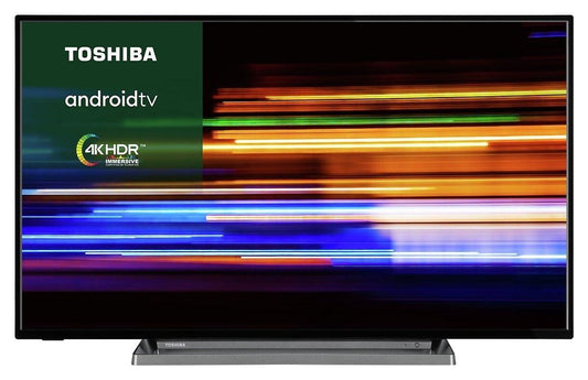 Toshiba 43 Inch 43UA3D63DB Smart 4K UHD HDR LED TV - NO STAND COLLECTION ONLY - Smart Clear Vision