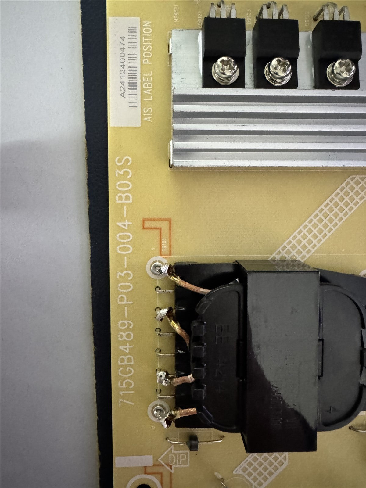 GB489PO3004BO3S POWER BOARD FOR PHILIPS 85ML9009/12 - View 2