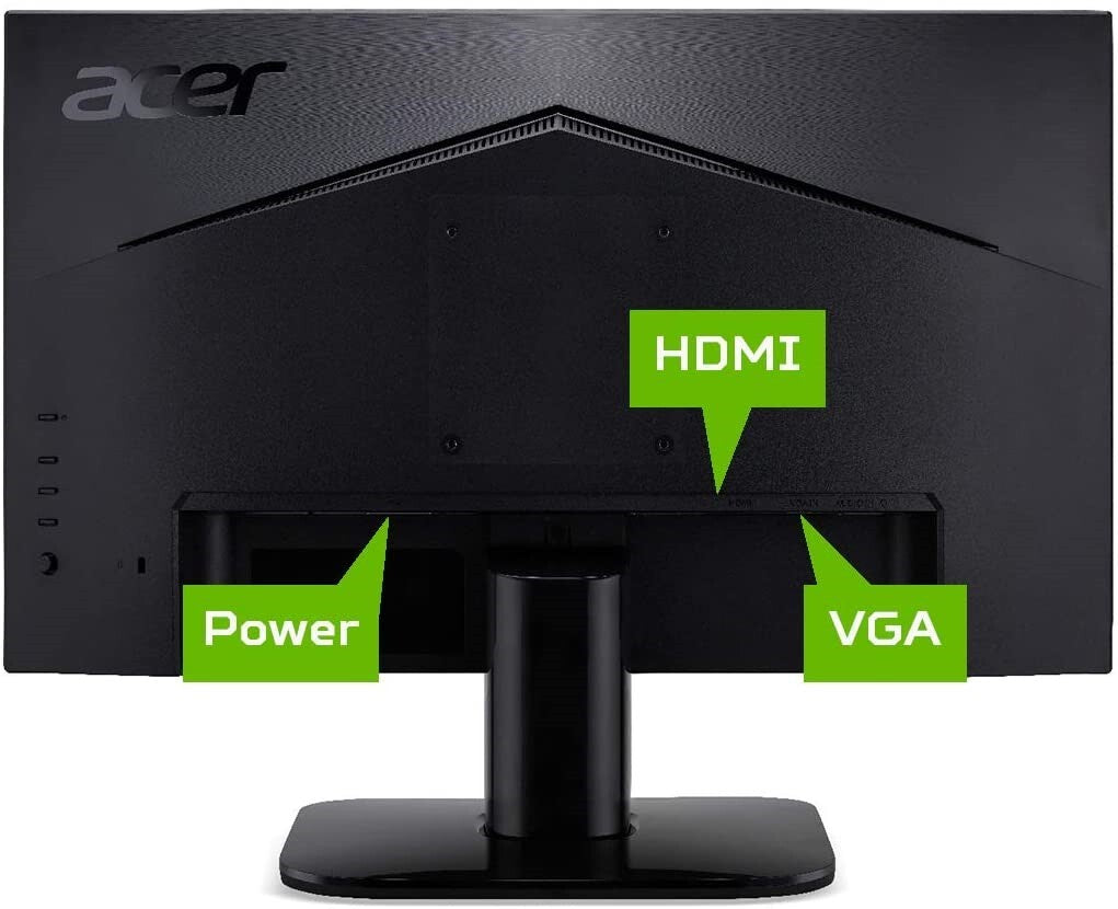 Acer 24 Inch ka242ybi LED FHD Monitor UK Delivery No Stand GRADE ANS