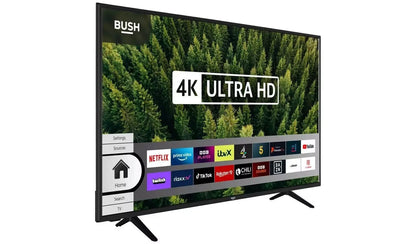 Bush 43 Inch DLED43UHDHDRS1 Smart 4K UHD HDR LED TV UK DELIVERY Furdeco U