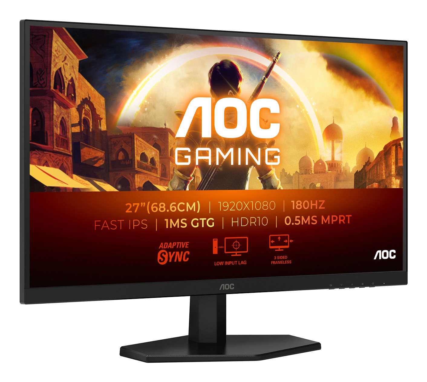 AOC 27 Inch 27G42E LCD FHD Monitor UK Delivery No Stand GRADE ANS