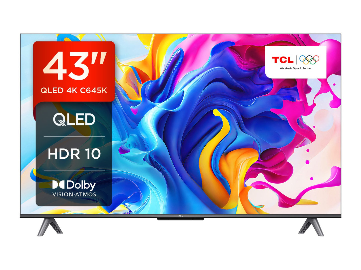 TCL 43 Inch 43C645K QLED 4K UHD Smart TV UK Delivery GRADE A