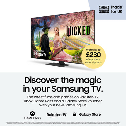 Samsung 50 Inch QE50QEF1AU QLED 4K UHD Tizen TV UK Delivery No Stand GRADE ANS