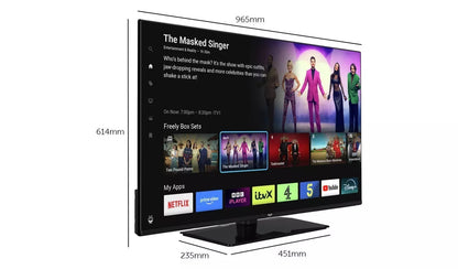 Bush 43 Inch 43FT25CB LED 4K UHD Smart TV UK Delivery No Stand GRADE ANS