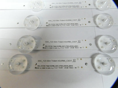 BACKLIGHT SET FOR LG43UR78006