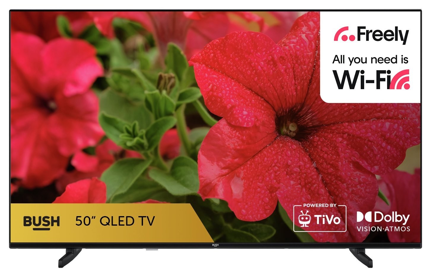 Bush 50QT24SB QLED 4K UHD Smart TV UK Delivery GRADE A
