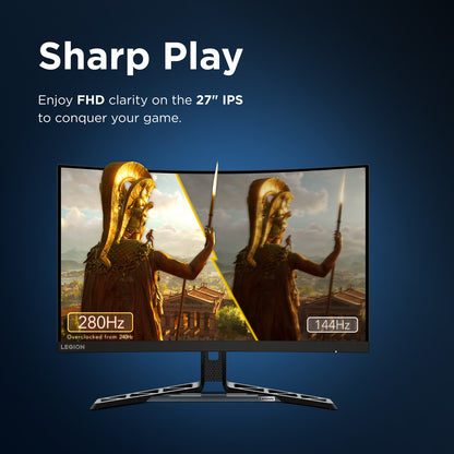Lenovo 27 Inch R27i-30 LED FHD Monitor UK Delivery GRADE A