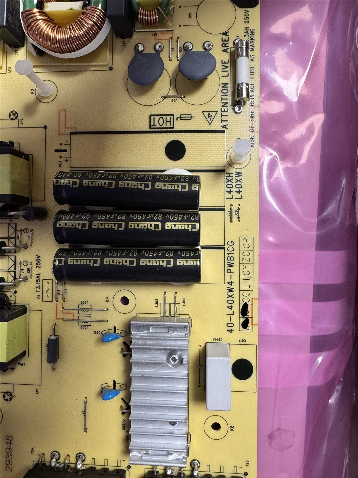 LG L40XW4PWB1CG MAIN BOARD FOR TCL 75C815K