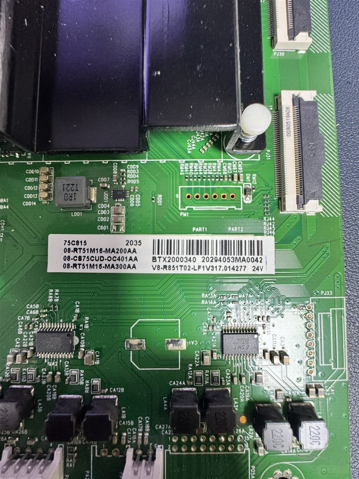 LG RT51M2MAB2HG MAIN BOARD FOR TCL 75C815K - View 3