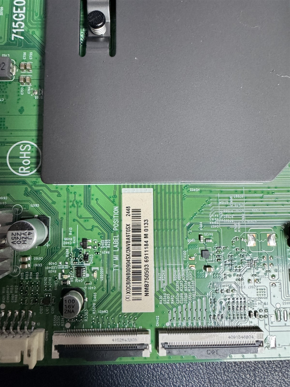 GE059M1ABOO005Y MAIN BOARD FOR PHILIPS 85PML9009/12 - View 2