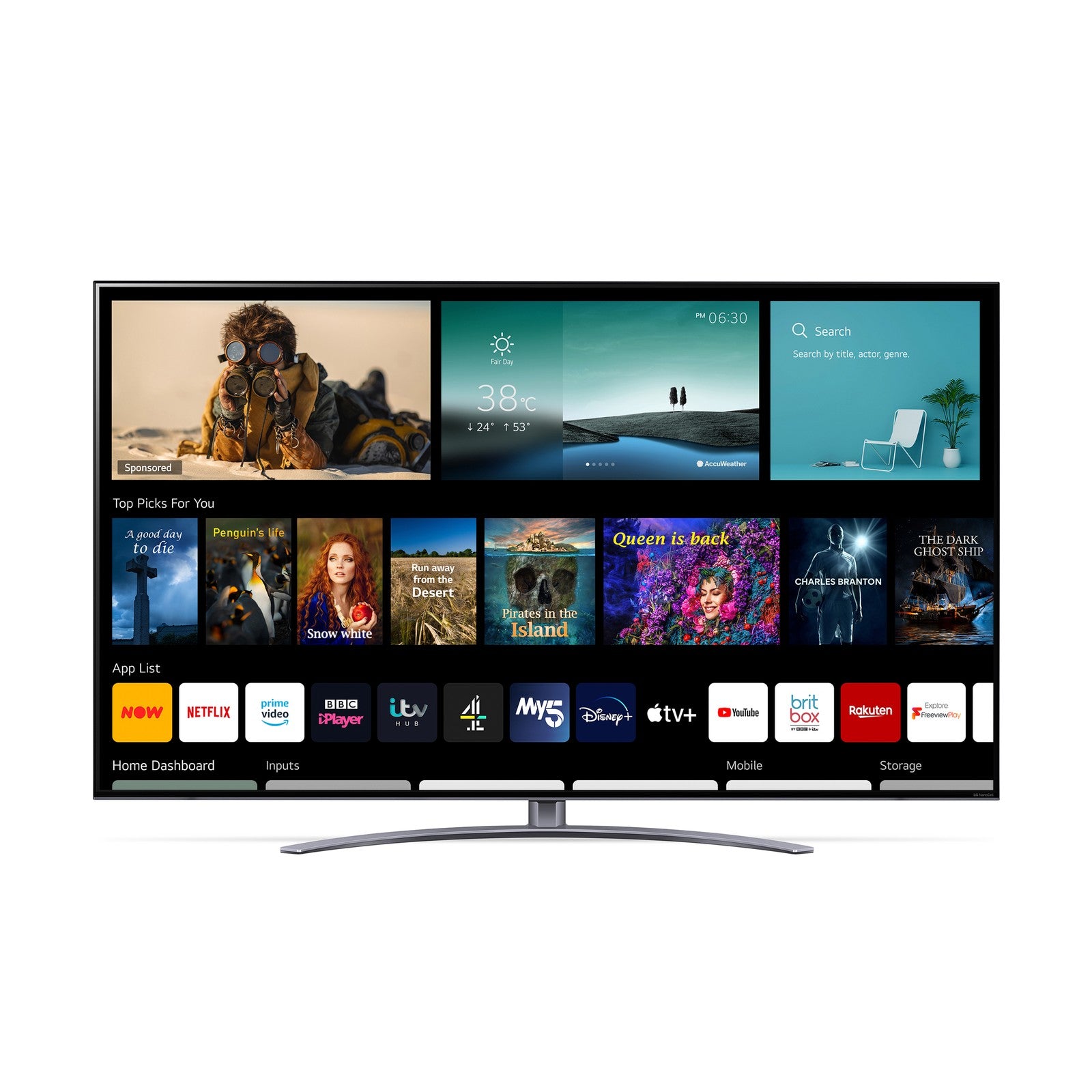 LG 65 Inch 65NANO966PA NANOCELL 8K webOS TV UK Delivery GRADE C