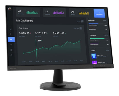 Lenovo 24 Inch D24-40 FHD Monitor UK Delivery GRADE A