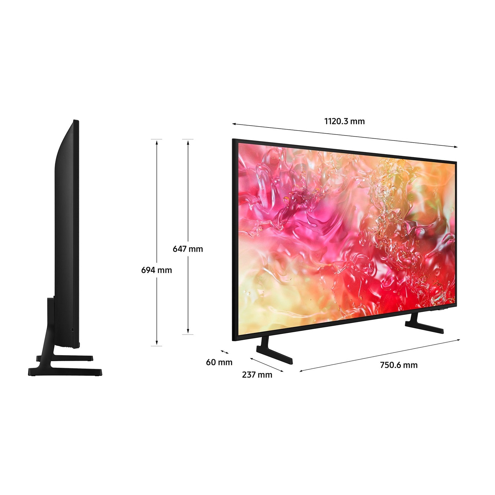 Samsung 50 Inch UE50DU7100KXXU LED 4K UHD Tizen TV UK Delivery GRADE B-1