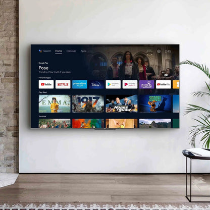 TCL 55 Inch 55C645K Smart 4K Ultra HD QLED TV NO STAND UK Delivery Furdeco UNS