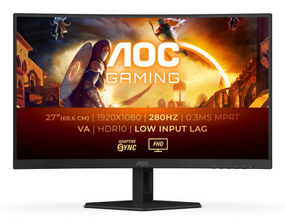 AOC 27 Inch C27G4ZXE LED FHD Monitor UK Delivery GRADE A