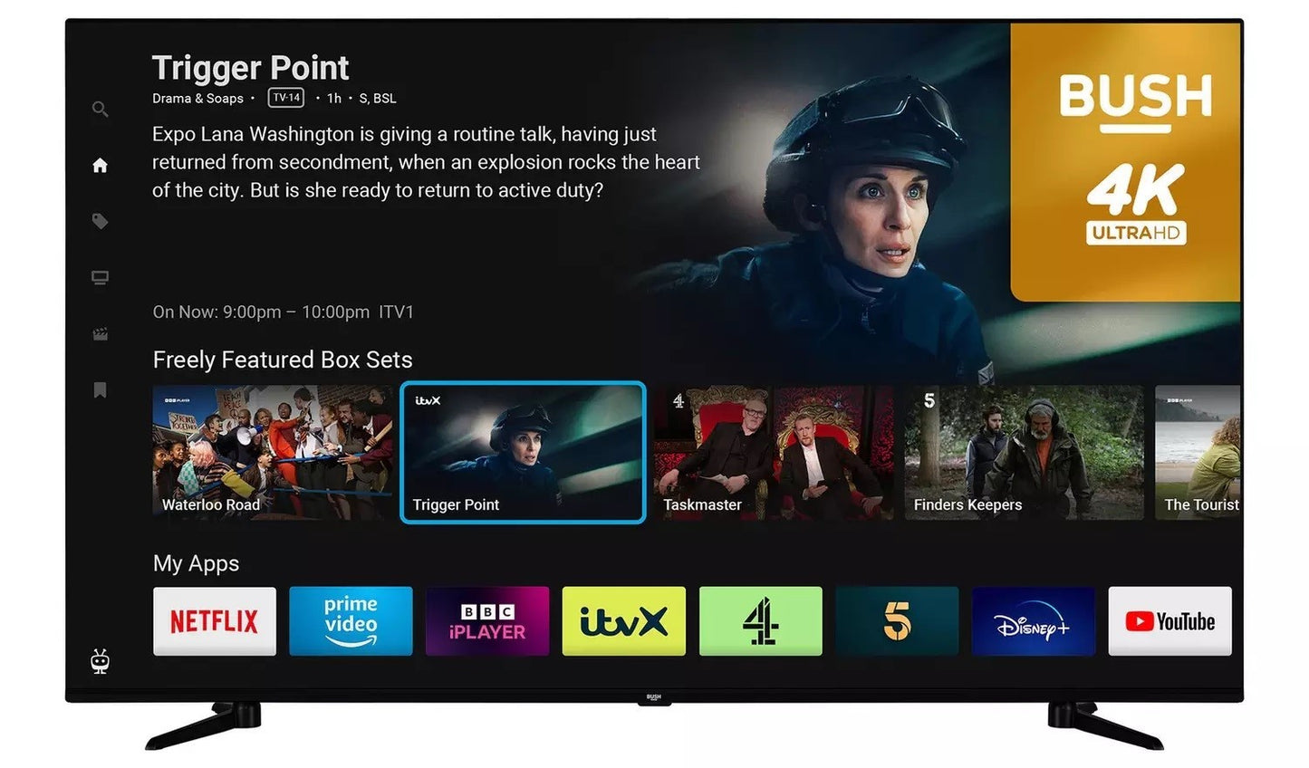 Bush 58 Inch 58UT24SB LED 4K UHD TV UK Delivery GRADE A