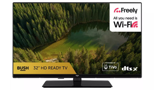 Bush 32 Inch 32HT25CB Smart HD Ready HDR LED TiVo Freely TV UK Delivery GRADE A