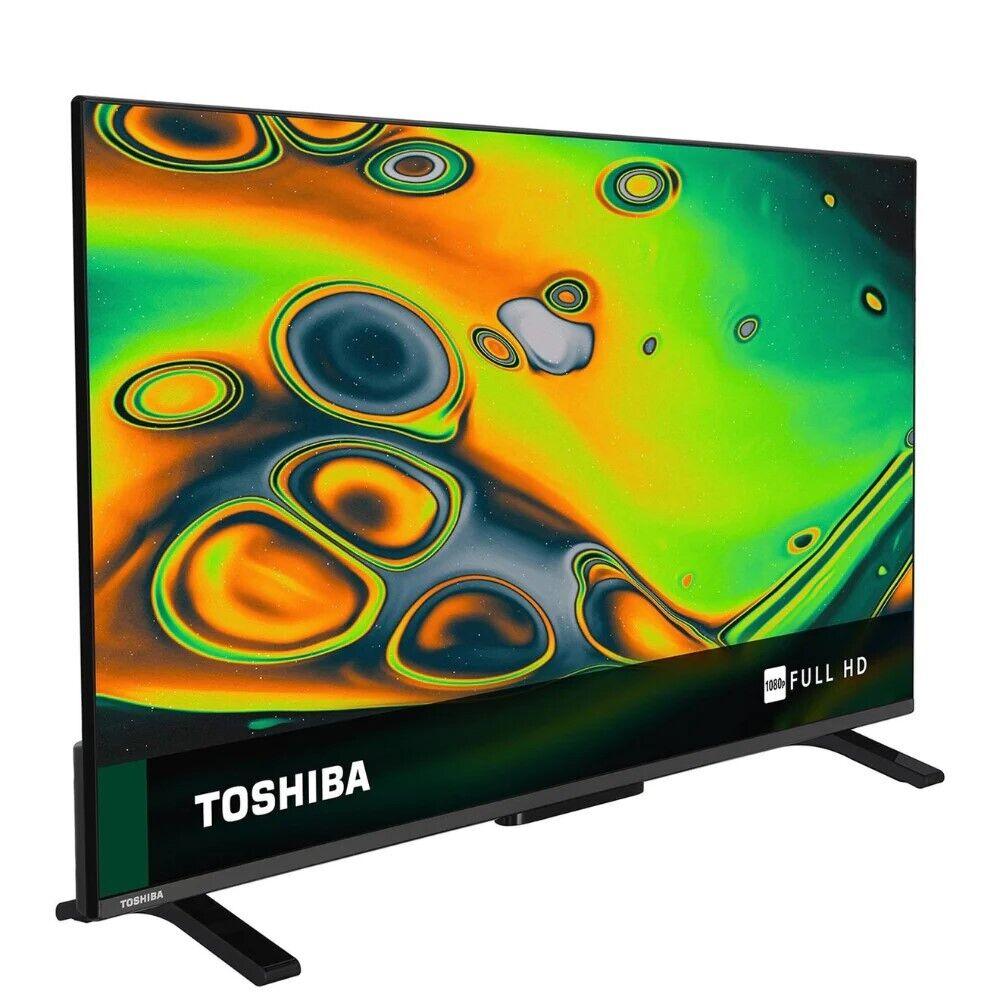 Toshiba 43 Inch 43LV2E63DB Smart FHD HDR10 Freeview TV NO STAND COLLECTION ONLY - Smart Clear Vision