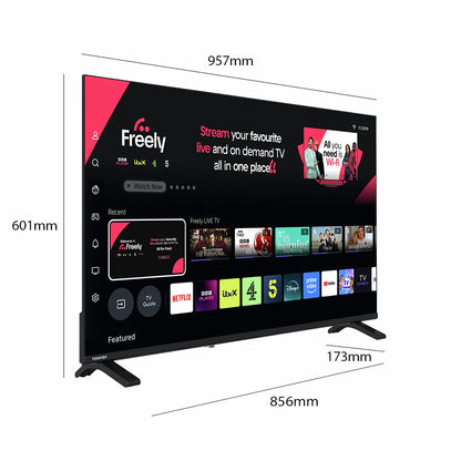 Toshiba 43 Inch 43UV1563DB DLED 4K UHD VIDAA TV UK Delivery GRADE A