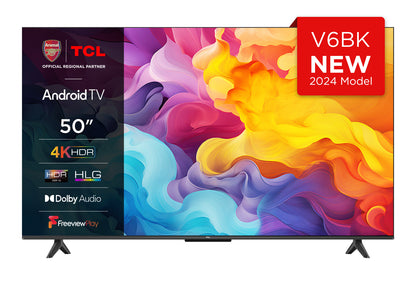 TCL 50V6BK LED 4K UHD Smart TV UK Delivery GRADE A