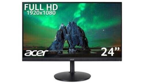 Acer CBA242YA 24 Inch 75Hz FHD Monitor VESA mount 100 x 100mm U - Smart Clear Vision