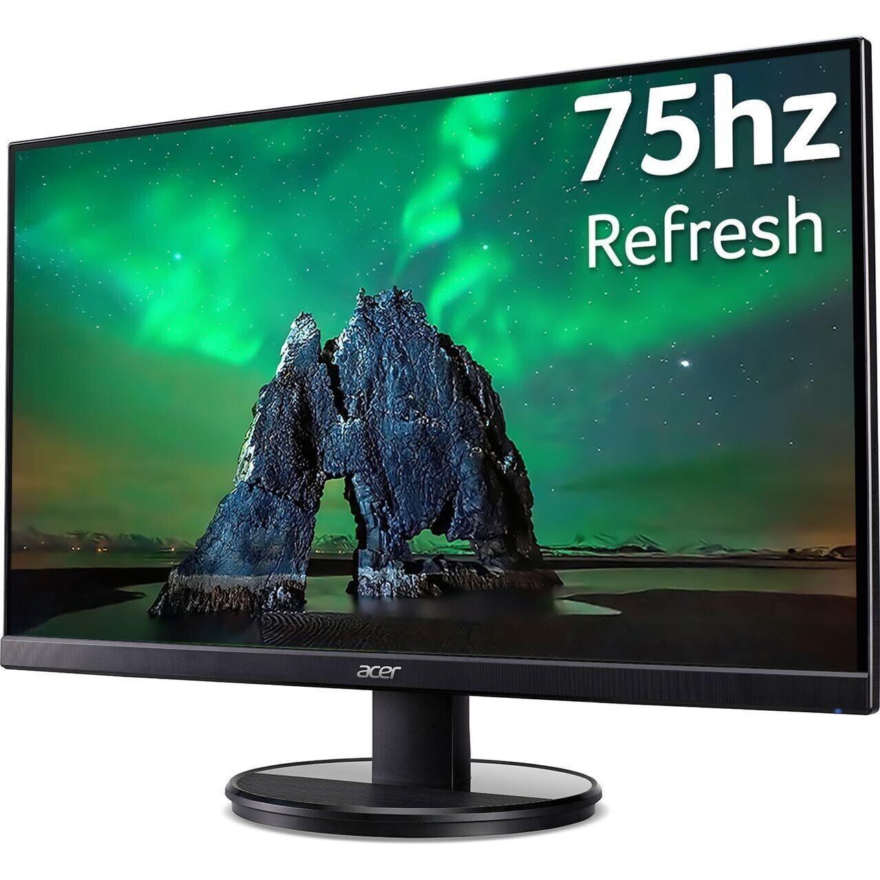 Acer K242HYL 23.8" Full HD VA LED Gaming Monitor - Black (UM.QX2EE.H02) U - Smart Clear Vision