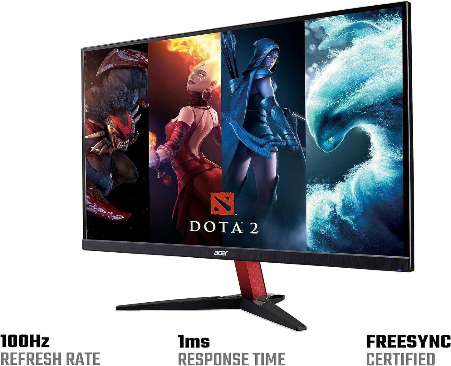 Acer Nitro KG242YE 23.8 Inch 100Hz IPS FHD Gaming Monitor NO STAND - Smart Clear Vision