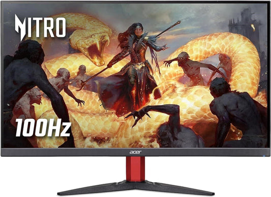 Acer Nitro KG242YE 23.8 Inch 100Hz IPS FHD Gaming Monitor - Smart Clear Vision