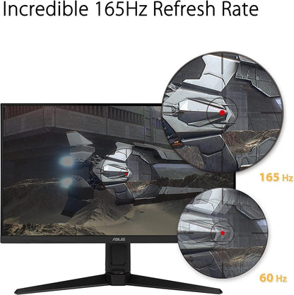 ASUS VG247Q1A 23.8 Inch 165Hz FHD Gaming Monitor - Black NO STAND UNS - Smart Clear Vision