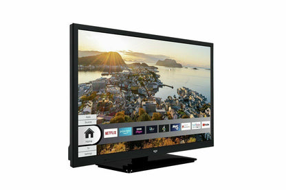 Bush 32" DLED32HDSC Smart HD Ready DLED HDR Freeview TV. With Stand And Remote-U - Smart Clear Vision