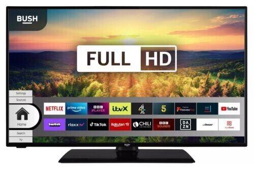 Bush 40 Inch Smart DLED40FHDS FHD HDR LED Freeview TV NO STAND COLLECTION ONLY - Smart Clear Vision
