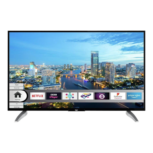Bush 43 Inch Smart 4K UHD HDR LED Freeview TV COLLECTION ONLY U - Smart Clear Vision