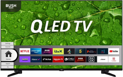 Bush 43 Inch 43QT24SB QLED 4K UHD TV UK Delivery No Stand GRADE A