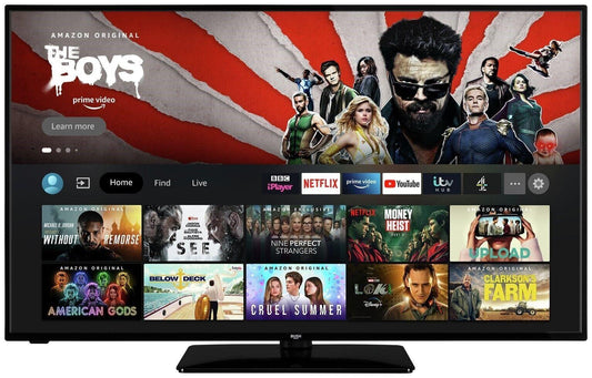 Bush 50Inch FIRE Smart 4K UHD HDR LED Freeview TV COLLECTION ONLY U ***SALE*** - Smart Clear Vision