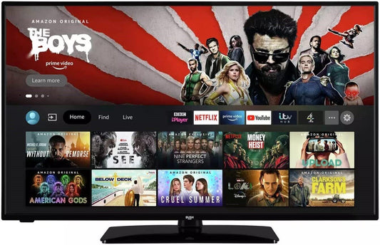 Bush Fire 43 Inch 4K UHD HDR LED TV DLED43UHDSFIRE COLLECTION ONLY U **SALE** - Smart Clear Vision